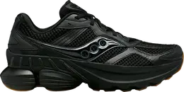 Saucony: Чёрные кроссовки  Grid