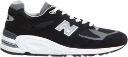 New Balance: Чёрные кроссовки 