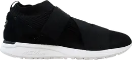New Balance: Чёрные кроссовки 