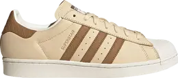 Adidas: Коричневые кроссовки  Superstar