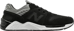 New Balance: Чёрные кроссовки 