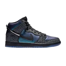 Nike: Чёрные кроссовки  Dunk High