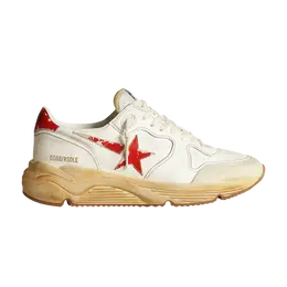 Golden Goose: Белые кроссовки  Running Sole