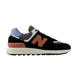 New Balance: Чёрные кроссовки  574