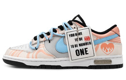 Nike: Розовые кроссовки  Dunk