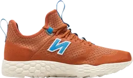 New Balance: Коричневые кроссовки  Fresh Foam