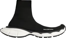 Balenciaga: Чёрные кроссовки 