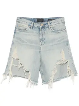 7 For All Mankind: Джинсовые шорты 