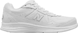 New Balance: Белые кроссовки 