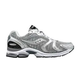 Saucony: Серые кроссовки 