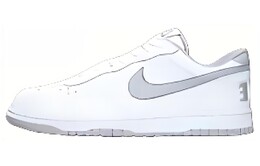 Nike: Белые кроссовки 