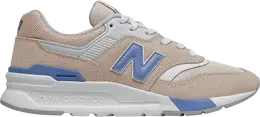 New Balance: Голубые кроссовки  997H