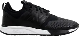 New Balance: Чёрные кроссовки 