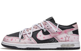 Nike: Фиолетовые кроссовки  Dunk