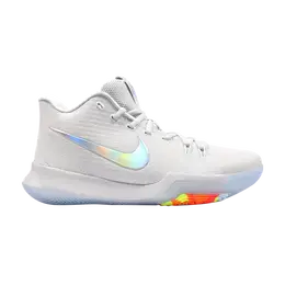 Nike: Белые кроссовки  Kyrie 3