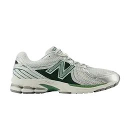 New Balance: Зелёные кроссовки 