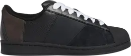 Adidas: Чёрные кроссовки  Superstar
