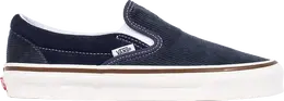 Vans: Синие кеды  Classic Slip On