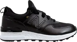 New Balance: Чёрные кроссовки  574