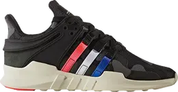 Adidas: Чёрные кроссовки  EQT Support ADV