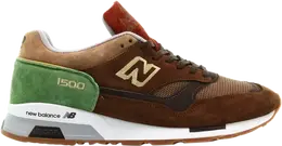 New Balance: Коричневые кроссовки  1500