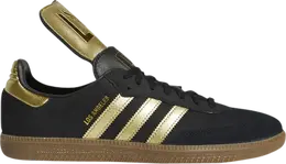 Adidas: Чёрные кроссовки  Samba