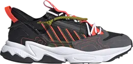 Adidas: Чёрные кроссовки  Ozweego