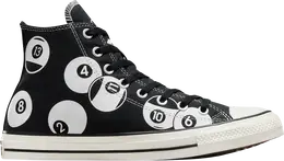 Converse: Чёрные кроссовки  Chuck Taylor All Star