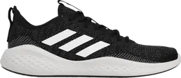 Adidas: Чёрные кроссовки 