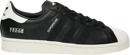 Adidas: Чёрные кроссовки  Superstar