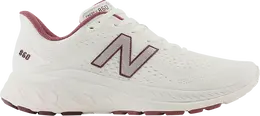 New Balance: Бордовые кроссовки  Fresh Foam