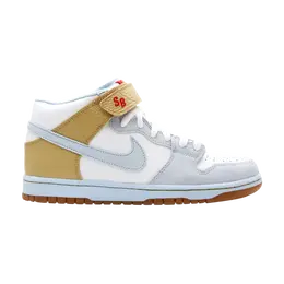 Nike: Белые кроссовки  Dunk