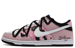 Nike: Розовые кроссовки  Dunk