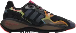 Adidas: Чёрные кроссовки  ZX