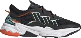 Adidas: Чёрные кроссовки  Ozweego