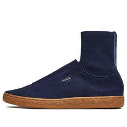 PUMA: Синие кроссовки  Suede Classic