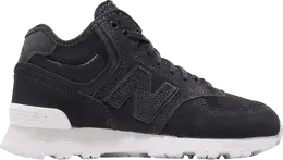 New Balance: Чёрные кроссовки  574