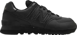 New Balance: Чёрные кроссовки  574