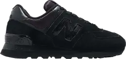 New Balance: Чёрные кроссовки  574