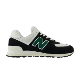 New Balance: Чёрные кроссовки  574