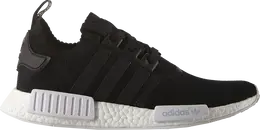 Adidas: Чёрные кроссовки  NMD_R1 Primeknit