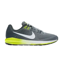 Nike: Серые кроссовки  Air Zoom