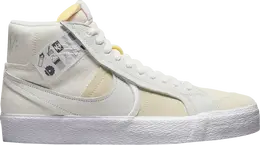Nike: Белые кроссовки  Blazer Mid