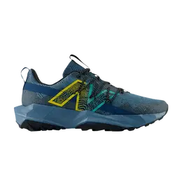 New Balance: Синие кроссовки 