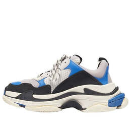 Balenciaga: Чёрные кроссовки  Triple S