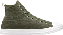 Converse: Зелёные кроссовки  Chuck Taylor All Star
