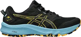 Asics: Чёрные кроссовки 