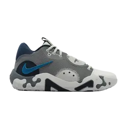Nike: Серые кроссовки 