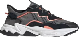 Adidas: Чёрные кроссовки  Ozweego