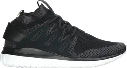 Adidas: Чёрные кроссовки  Tubular